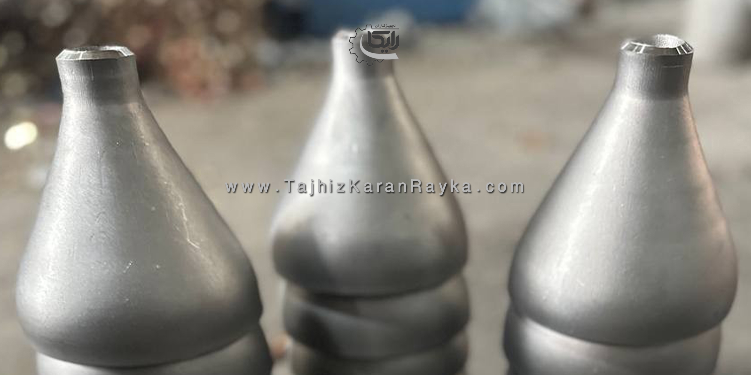تولید و ساخت تبدیل هم مرکز(صاف) استنلس استیل 4 به 1 رده 40